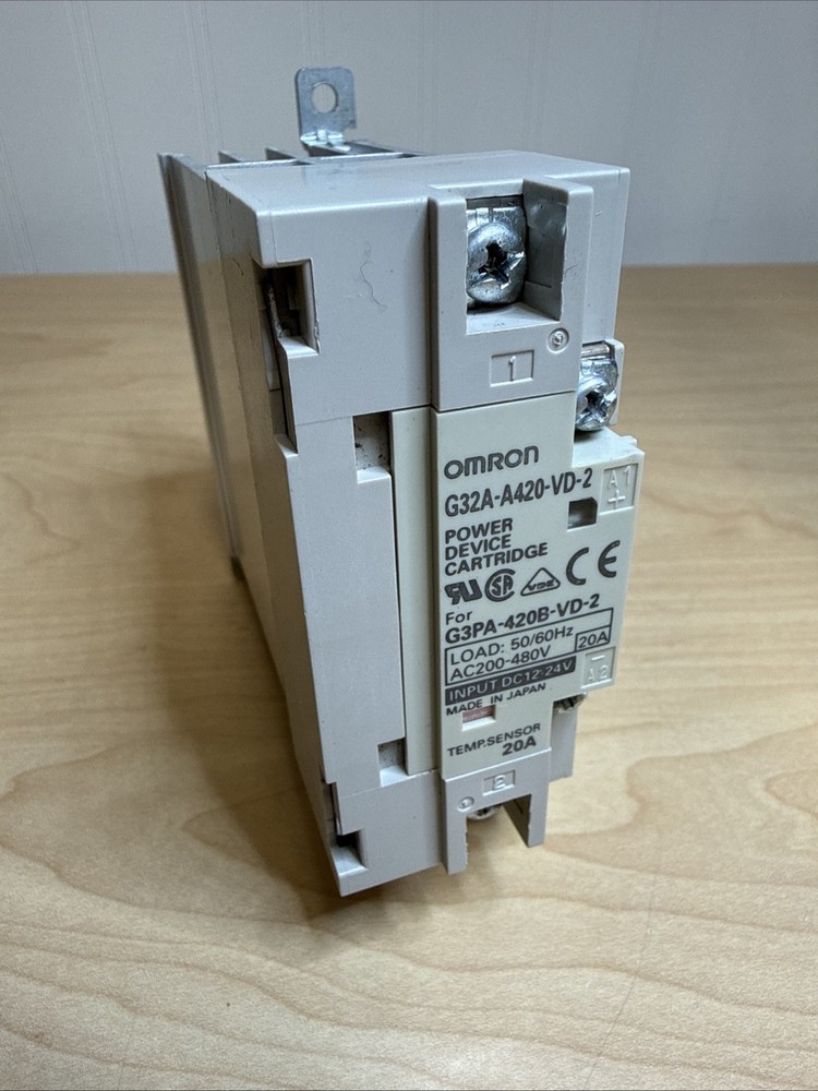Omron G3PA-420B-VD-2 Solid State Relay Power Device Cartridge G32A-A420-VD-2