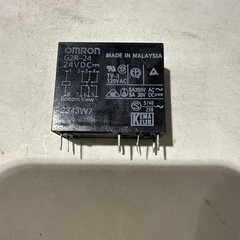NEW* OMRON G2R-24 12VDC G2R24 24VDC 5A 8 PIN PC MOUNT RELAY 7 Pieces