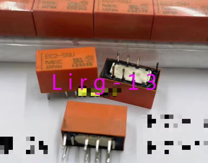 4pcs used EC2-5NU relay pin 8
