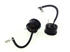 220V Compressor Thermal 1/3HP Protector, Black