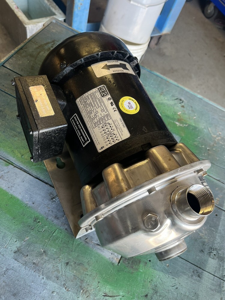 Gould’s NPE 1ST1E5C4W Pump 1 HP 208-230/460 VAC 3-Phase TEFC