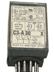 C3-A 30 X RELECO Relay 10A MAX. 1500 VA Lot of 5