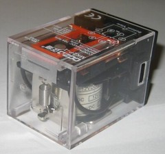 250V AC – 10 / 5A – 8 Pin Octal Relay – DPDT N.O. / N.C. Contracts – 12V DC Coil