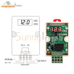12V Relay Voltage Control Delay Under Voltage Protection For Car Battery New