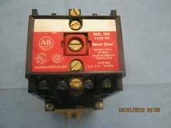Allen-Bradley Cat. # 700-PK800A1 Series B Control Relay W