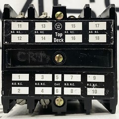 Westinghouse AR4A Control Relay 766A023G01 w/ ARA20