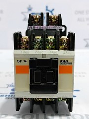 Fuji Electric SH-4 Auxiliary Relay 10A Coil 380-400V 50Hz 400-440V 60Hz, 4a(4NO)