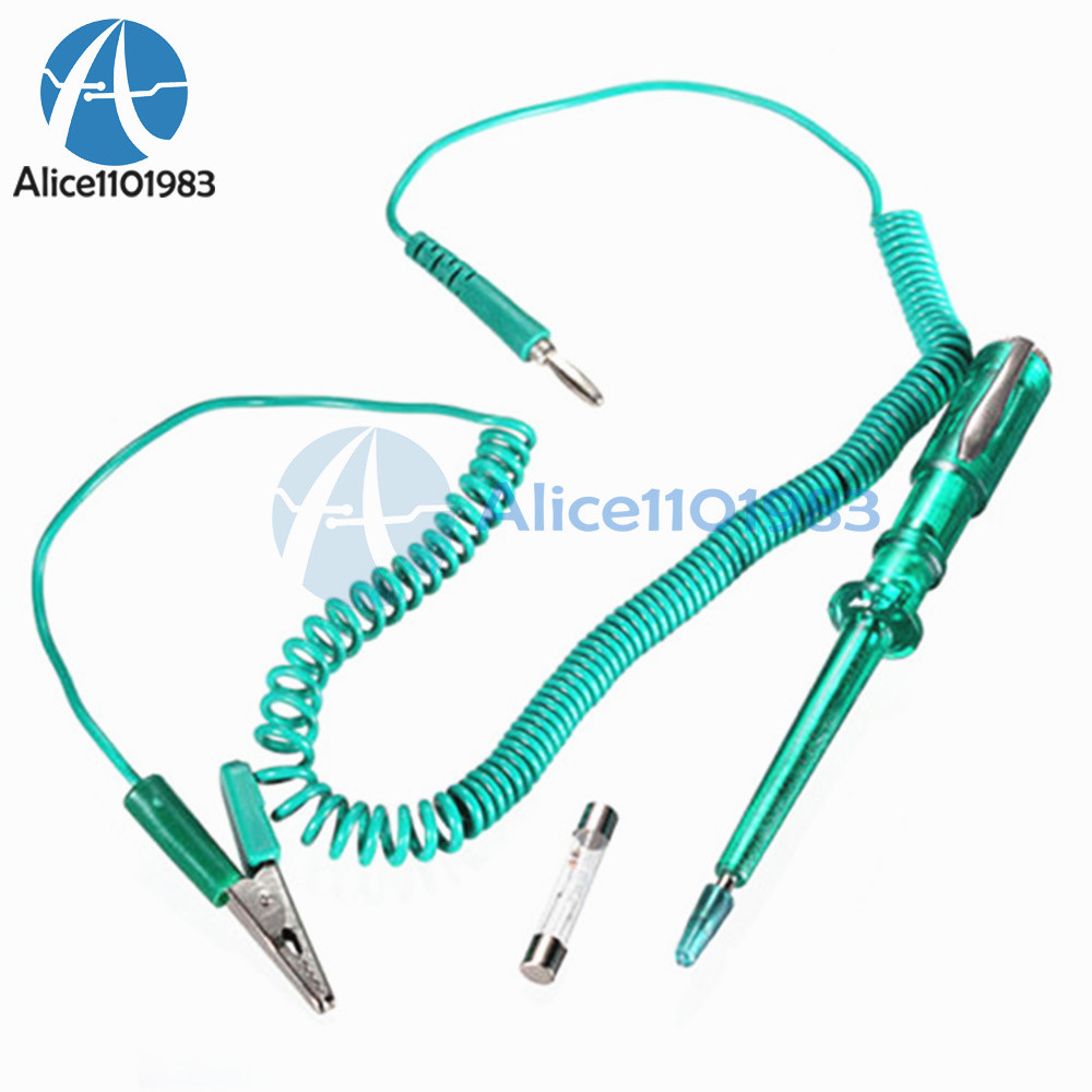 Auto Circuit Tester 6V 12V 24 Volts Voltage Gauge Car Test VoltMeter Light Bulb