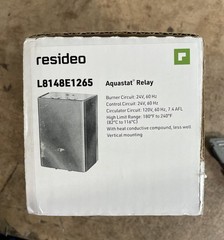 Resideo Honeywell L8148E1265 Aquastat Relay 180 – 240°F Range