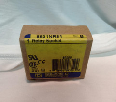 Relay Socket 8 Pin 10A 600V 15A 300V SQUARE D 8501 NR51 Series B NEW