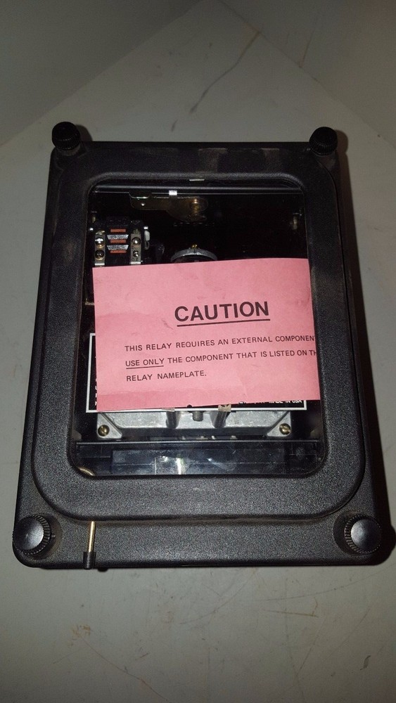 General Electric Frequency Relay, 115V, Model 12IJF51B2A