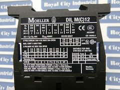 Moeller DL M(C)12 Contactors with DIL A-XHI13 Auxiliary Contact Module