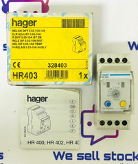 Hager HR403 Earth Leakage Relay 0.03–10A