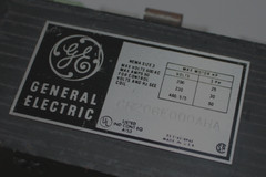 General Electric GE CR206E000AHA Size 3 Motor Starter 90A 600VAC 3PH 120V Coil