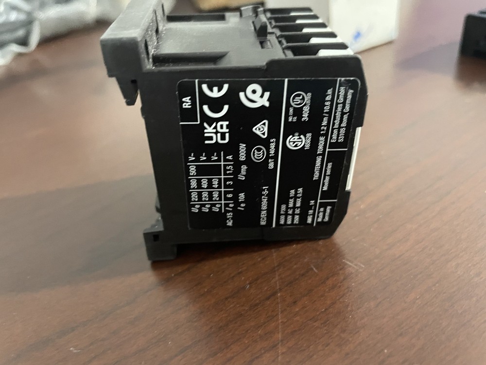 Eaton VP1198343 Relay, Contact, 2NO, 2NC 240V/60Hz, NEW – OPEN BOX