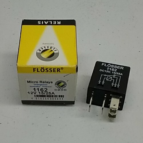 1162 Flosser Micro Multipurpose 12 Volt Relay 1162 Micro Relay