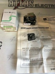 GENERAL ELECTRIC CR120E01002 GENERAL PURPOSE RELAY 115VAC COIL, 15 AMP, 600VAC