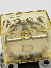 Idec RH4B-U Relay w Socket Base DC12V 10A 120VAC 14Pin SH4B-05C