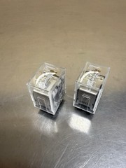 Lot of 2 Genuine Omron LY1 Ice Cube Relay 24V DC Coil New