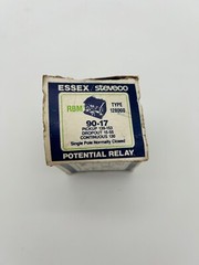 Steveco Essex 90-17 Potential Relay RBM TYPE 128000 AS-IS see description