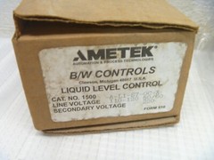 Liquid Level Control AMETEK B/W CONTROLS 1500-A-L1-S7-OC-X * NOS
