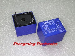 10PCS 9V Relays JQC-3F(T73) Mini SPDT Power Relay 9VDC PCB Type 5pins