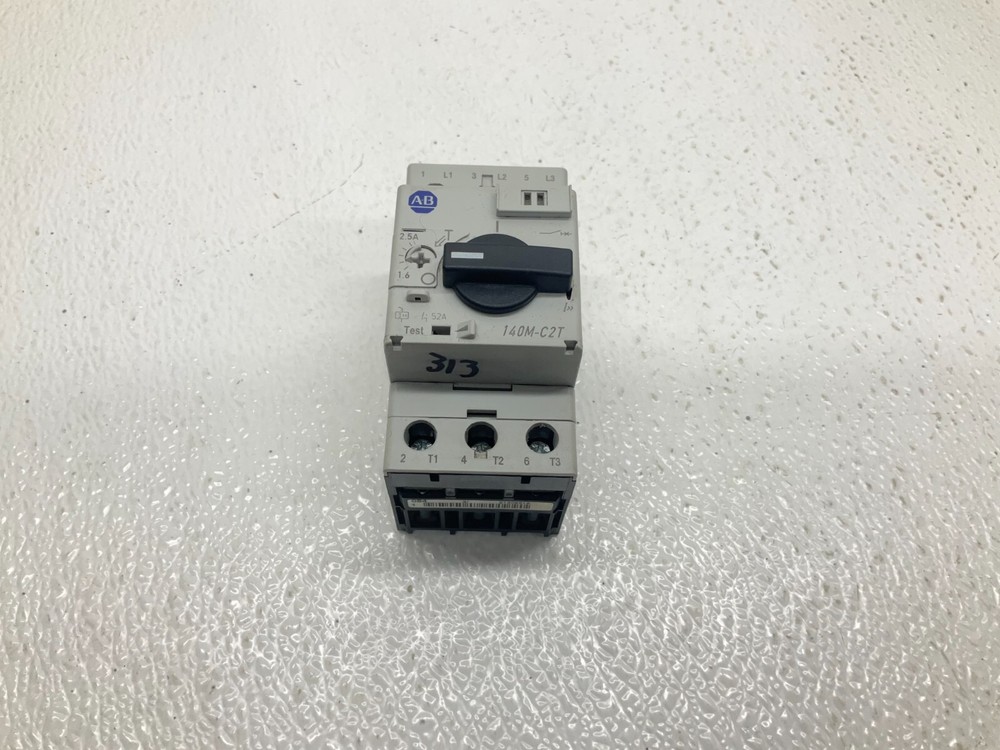 Allen Bradley 140M-C2T-B25 1.6-2.5 Amp Motor Circuit Protector 140MC2TB25 140M