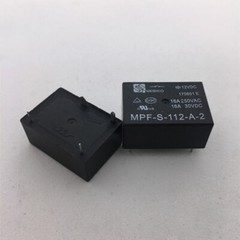 5Pcs MEISHUO MPF-S-112-A-2 Power Relays 12VDC 16A 250VAC 4Pin