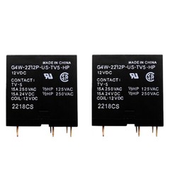10PCS G4W-2212P-US-TV5-HP 12VDC Power Relay 15A 250VAC 6Pins