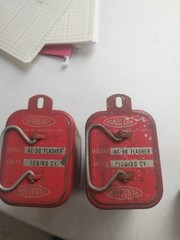lot of 2 PANALARM AC50 FLASHER RELAY 120 VOLTS