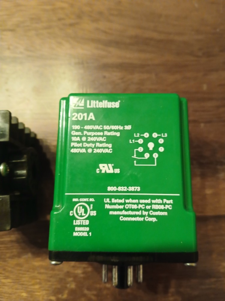 Littelfuse 201A 3-PHASE PLUG-IN VOLTAGE MONITOR