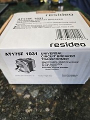 Resideo AT175F 1031 Universal Circuit Breaker Transformer 24VAC 75VA AT175