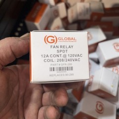 New Global GFR-295 90295 GENERAL PURPOSE RELAY AZ9401 SPDT 12A 120VAC 208/240