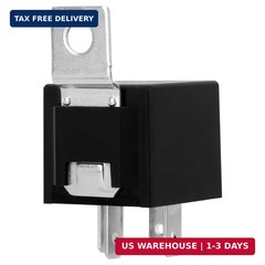 2 Pack JD1912 Car Relay, 12V 40A, 4 Pins SPST, Automotive Switches and Starters,