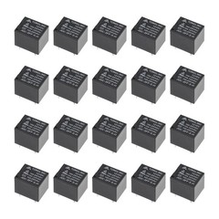 20pcs JQC-3FF-S-H DC 12V Coil SPST 4 Pin PCB Electromagnetic Power Relay