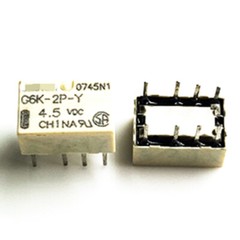 10Pcs G6K-2P-Y-4.5VDC Power Relay 8Pins