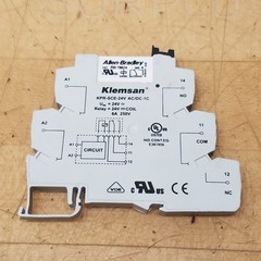 Klemsan KPR-SCE-24V AC/DC-1C Relay, 24V Coil, 6A, 250V – USED