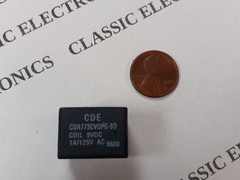 CDE CDR772CVQPG-9D Relay 9VDC DPDT Epoxy Sealed PCB Mounted