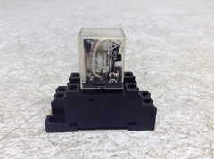 Omron LY2N 24 VDC Coil Relay w/ Base