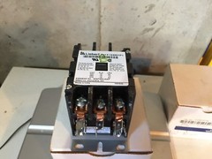 Emerson 124501P1S Contactor 3PL 24V coil 15/20 amp
