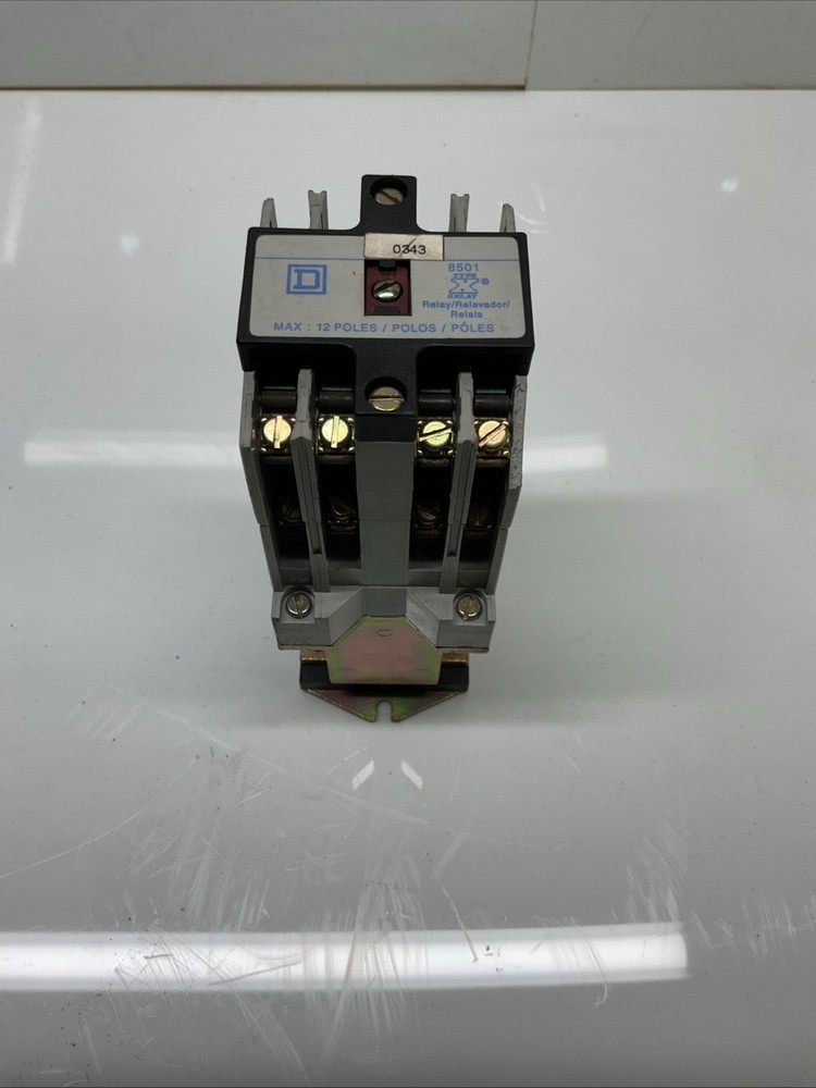 Square D 8501 XUD008 utility auxiliary relay series A G-925