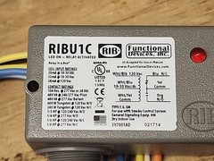 NEW RIBU1C Functional Devices Relay 10A SPDT 10–30V AC/DC Coil 🧰