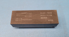 REED RELAY, RA30172122 4, ELEC-TROL, 12V, 539438-2 , 5945-00-205-9431, 500V 1.5A