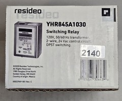 Resideo Switching Relay DPST & SPST, 120V, 50/60Hz, 2-wire, YHR845A1030 2140