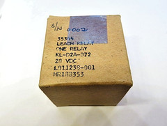 LEACH K-D2A-072 BALANCED FORCE MAGNETIC LATCH RELAY 4 PDT, 10A, 28VDC, 4500HM