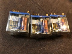 Lot of (3) Allied Controls Relay- T154X-1222