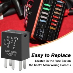 2pcs Relay 12V for 2008+ Sea-Doo GTI GTR GTS GTX RXP RXT Cruise Spark 900