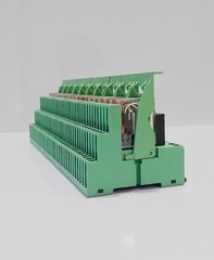 PHOENIX CONTACT RELAY MODULE 2834148 WITH 2833576 SCREW TERMINAL BASE FREE SHIP