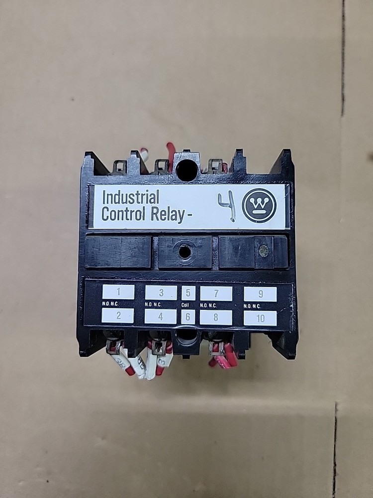 Westinghouse Industrial Control Relay AR4A 10 Amps 600 V