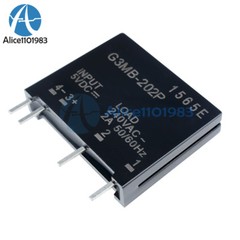5pcs G3MB-202P DC-AC PCB SSR In 5V DC Out 240V AC 2A Solid State Relay Module